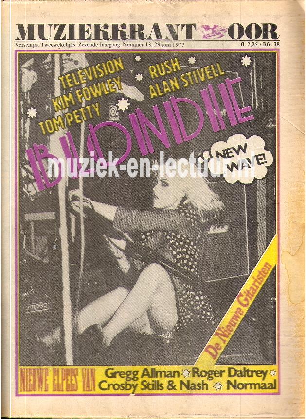Muziekkrant Oor 1977 nr. 13